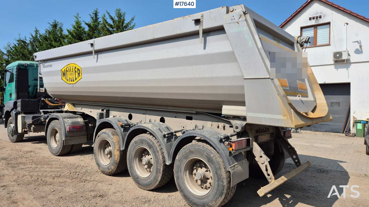 Meiller KISA 3 - Félpótkocsi billenőplatós: 4 kép. Meiller KISA 3 - Félpótkocsi billenőplatós: 4 kép.