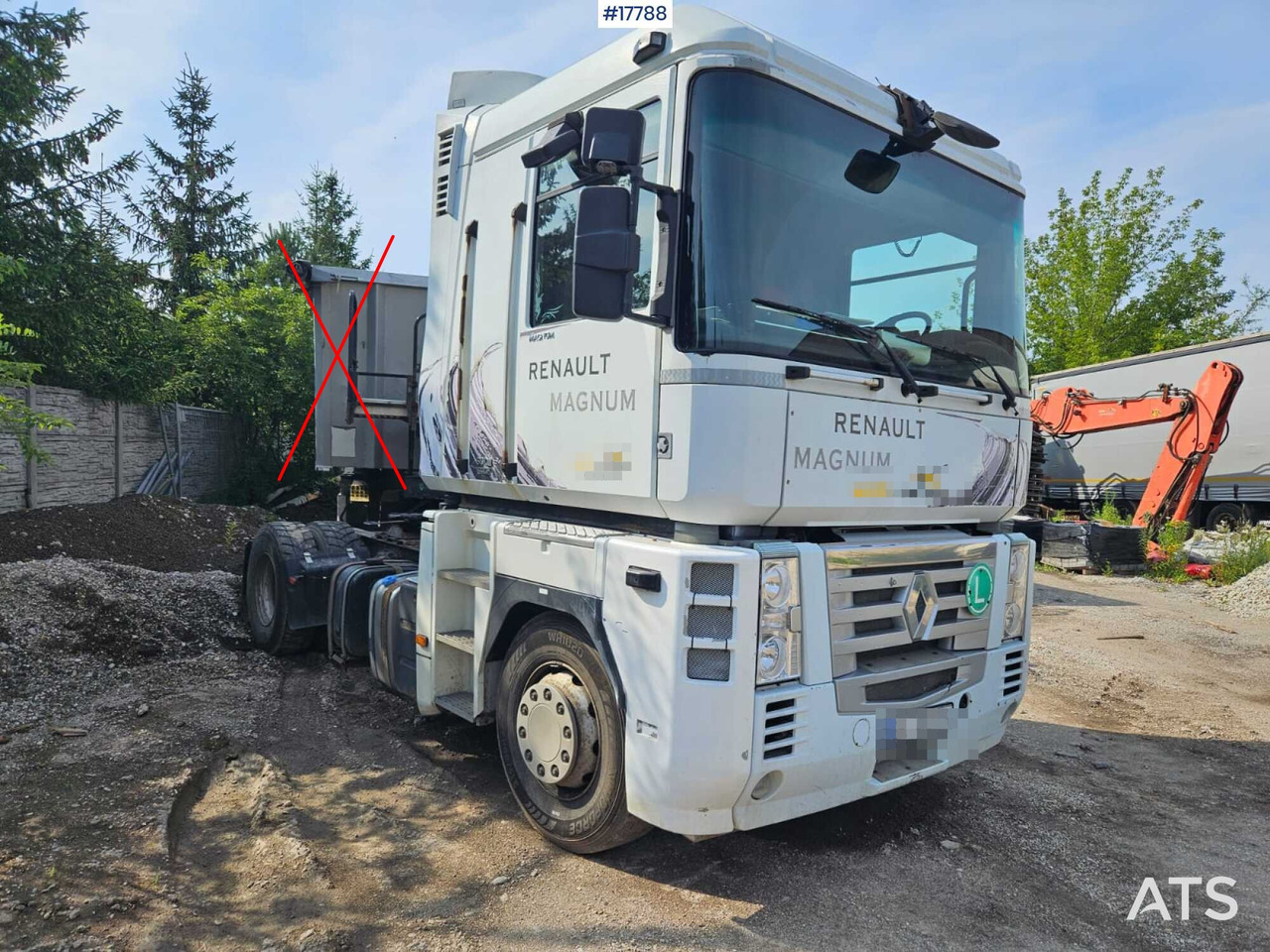 2009 Renault Magnum 500 DXI - Nyergesvontató: 2 kép. 2009 Renault Magnum 500 DXI - Nyergesvontató: 2 kép.