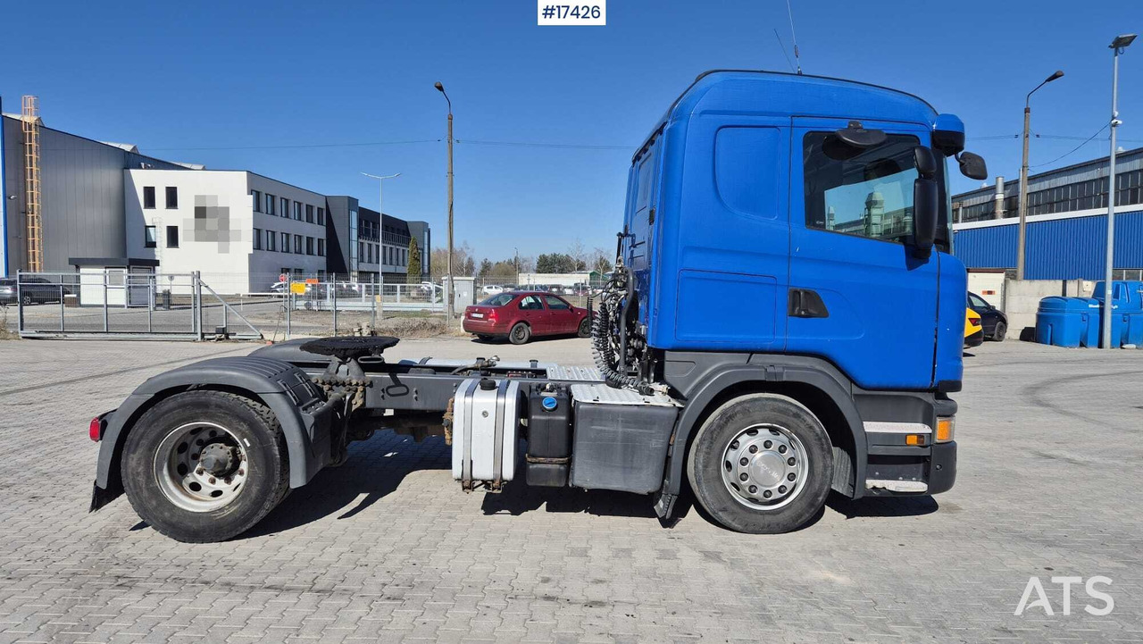 SCANIA G410 (2015) HYDRAULICS tractor unit - Nyergesvontató: 4 kép. SCANIA G410 (2015) HYDRAULICS tractor unit - Nyergesvontató: 4 kép.