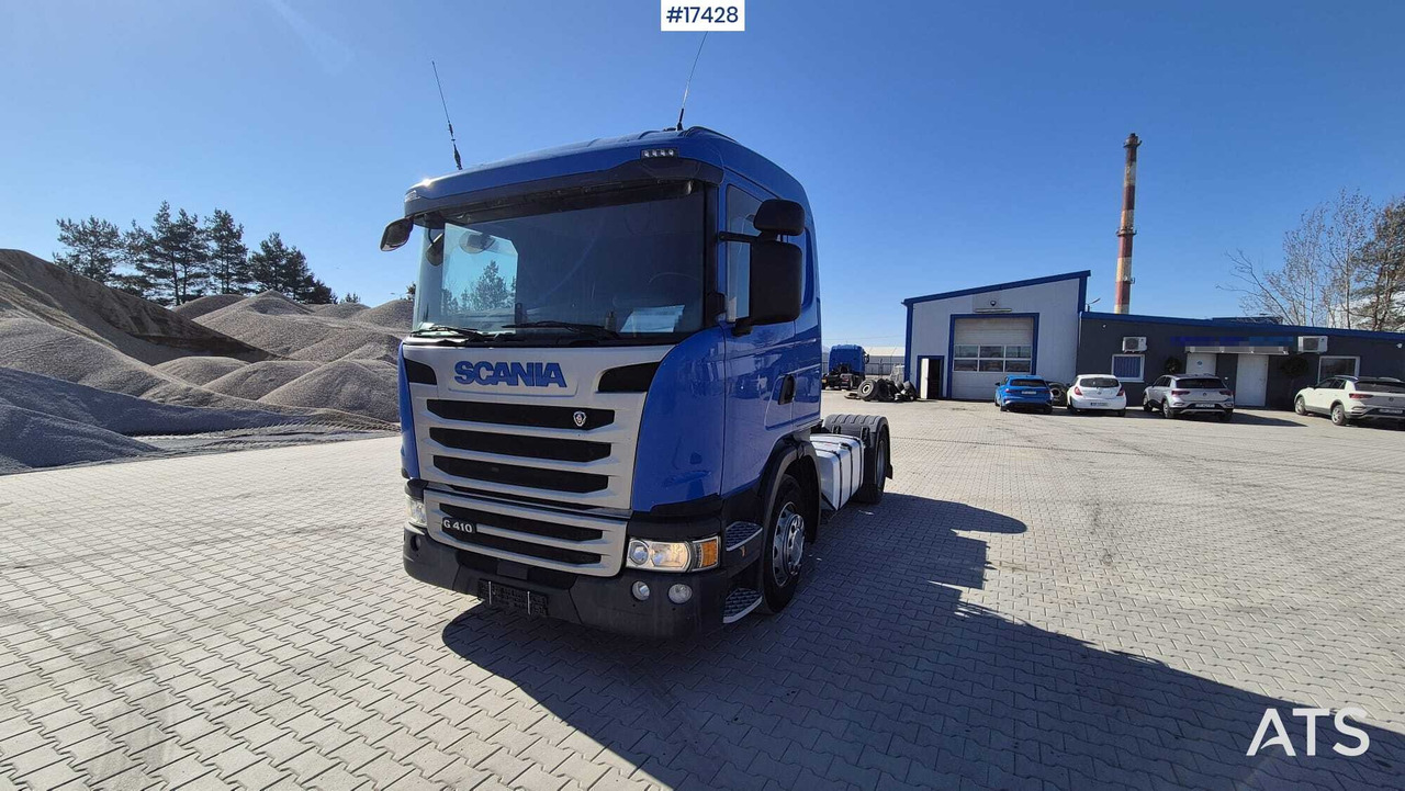 SCANIA G410 (2016) HYDRAULICS tractor unit - Nyergesvontató: 3 kép. SCANIA G410 (2016) HYDRAULICS tractor unit - Nyergesvontató: 3 kép.