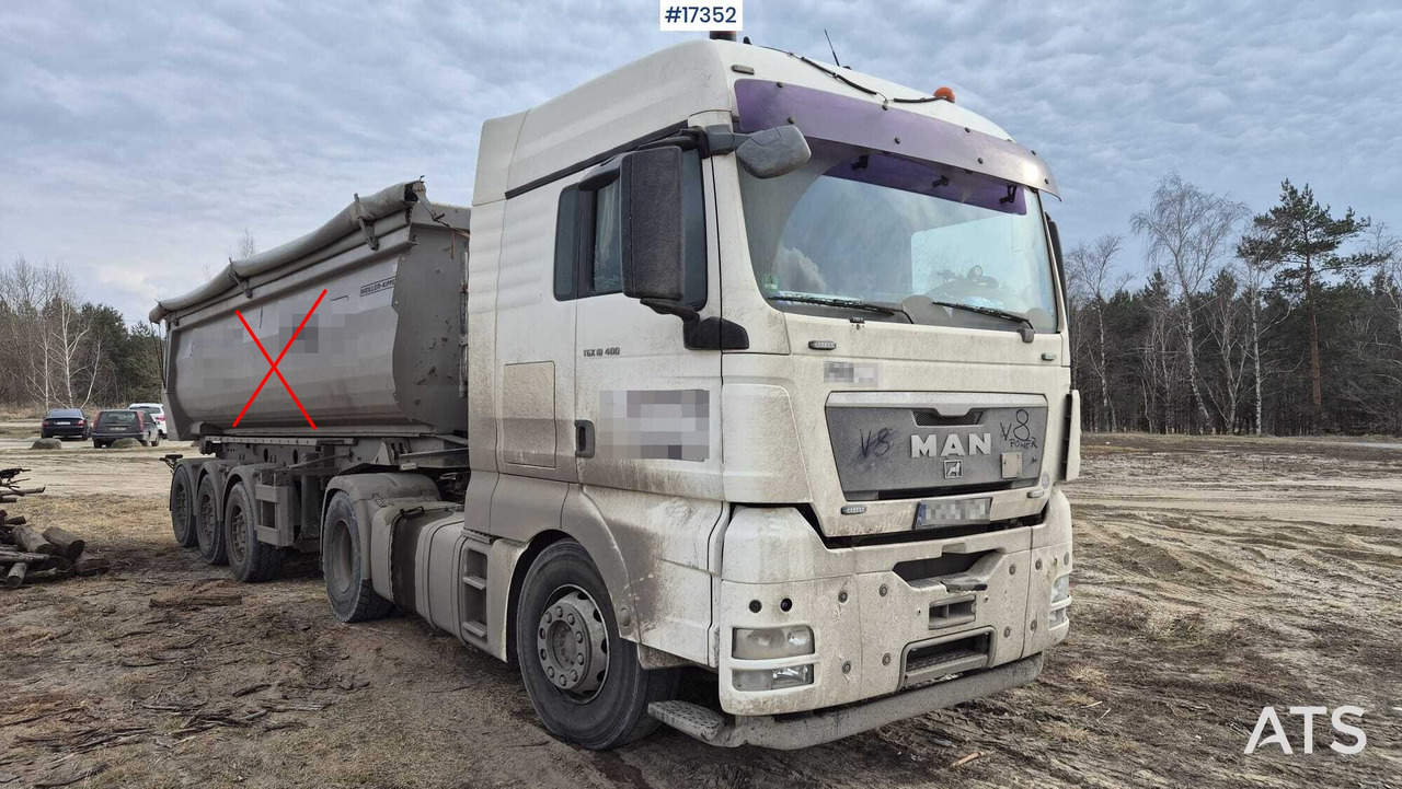 Truck tractor MAN TGX 18.400 (2007) - Nyergesvontató: 4 kép. Truck tractor MAN TGX 18.400 (2007) - Nyergesvontató: 4 kép.
