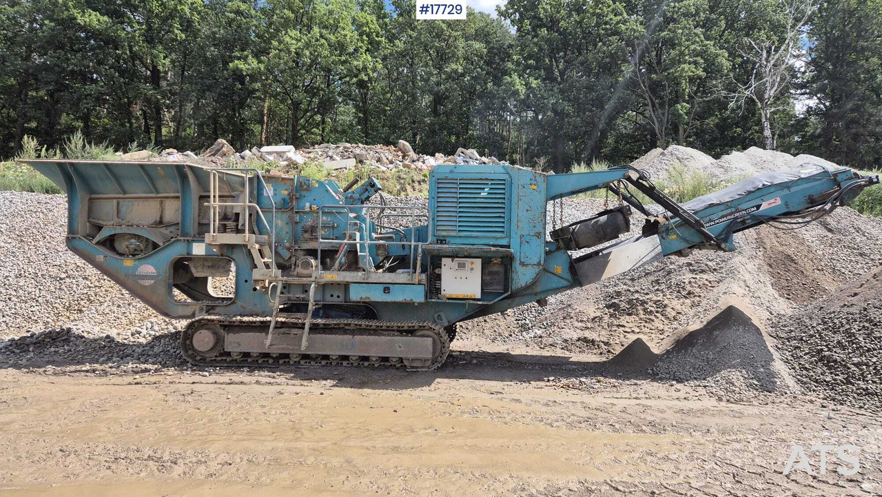 POWERSCREEN TEREX XH250 Mobile Impact Crusher (2012) - Törőgép: 3 kép. POWERSCREEN TEREX XH250 Mobile Impact Crusher (2012) - Törőgép: 3 kép.