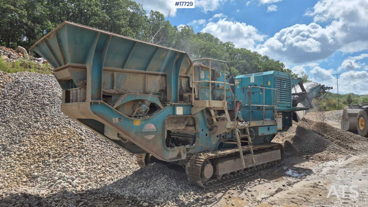 POWERSCREEN TEREX XH250 Mobile Impact Crusher (2012) - Törőgép: 5 kép. POWERSCREEN TEREX XH250 Mobile Impact Crusher (2012) - Törőgép: 5 kép.