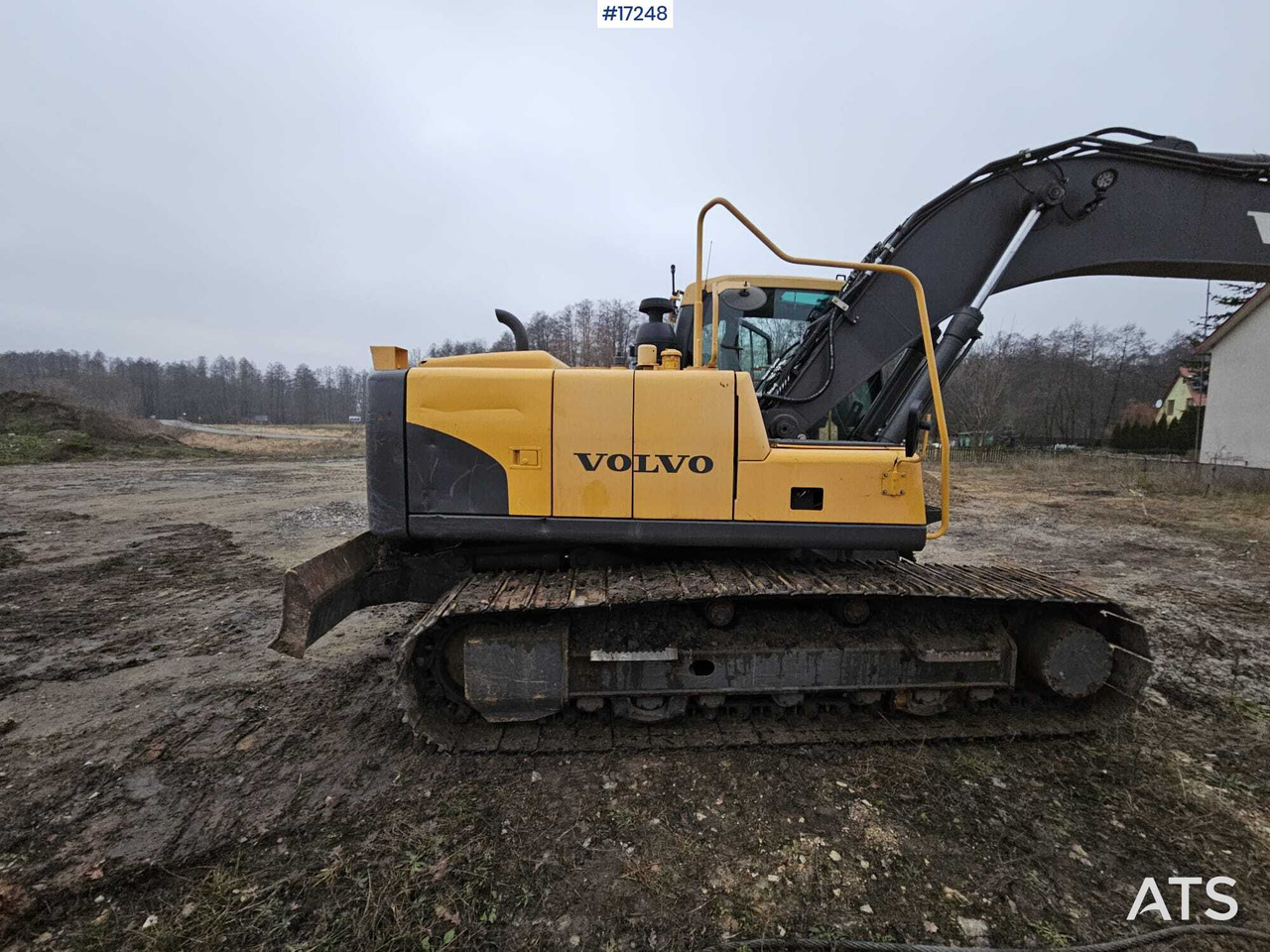 VOLVO EC160CL crawler excavator (2010) - Lánctalpas kotró: 3 kép. VOLVO EC160CL crawler excavator (2010) - Lánctalpas kotró: 3 kép.