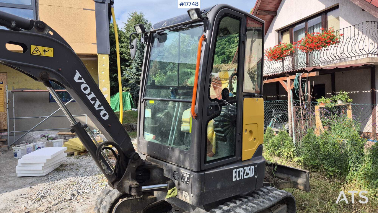 VOLVO ECR25D Mini Crawler Excavator (2021) - Minikotró: 4 kép. VOLVO ECR25D Mini Crawler Excavator (2021) - Minikotró: 4 kép.