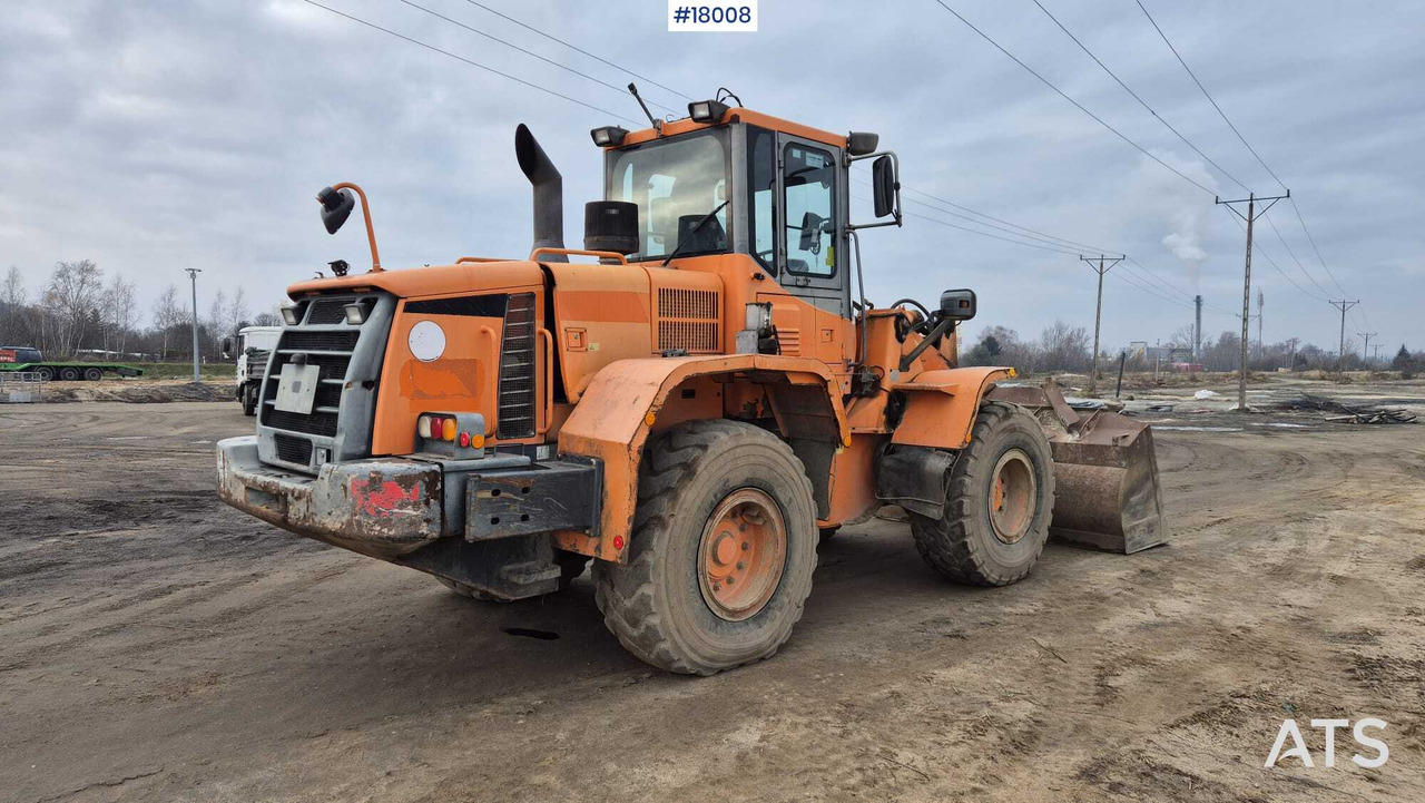 Gumikerekes homlokrakodó Wheel loader DOOSAN DL250 (2012) + weight: 6 kép.
