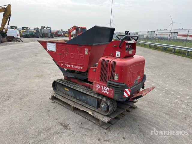 2002 Hinowa HP1500/2 Stand-On Swivel Crawler Dumper - Lánctalpas dömper: 3 kép. 2002 Hinowa HP1500/2 Stand-On Swivel Crawler Dumper - Lánctalpas dömper: 3 kép.