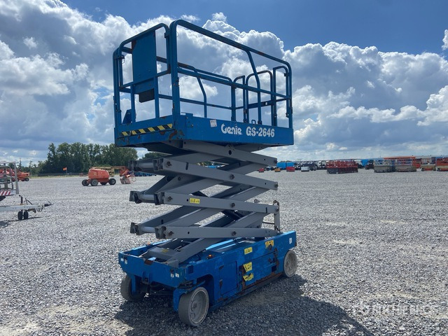 2016 Genie GS2646 Electric Scissor Lift - Ollós emelő: 1 kép. 2016 Genie GS2646 Electric Scissor Lift - Ollós emelő: 1 kép.