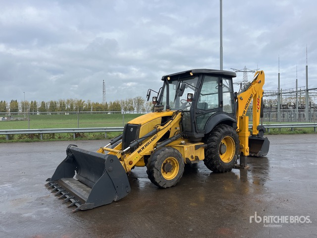 2017 New Holland B80B-SS 4x4 Backhoe Loader - Kotrórakodó: 2 kép. 2017 New Holland B80B-SS 4x4 Backhoe Loader - Kotrórakodó: 2 kép.