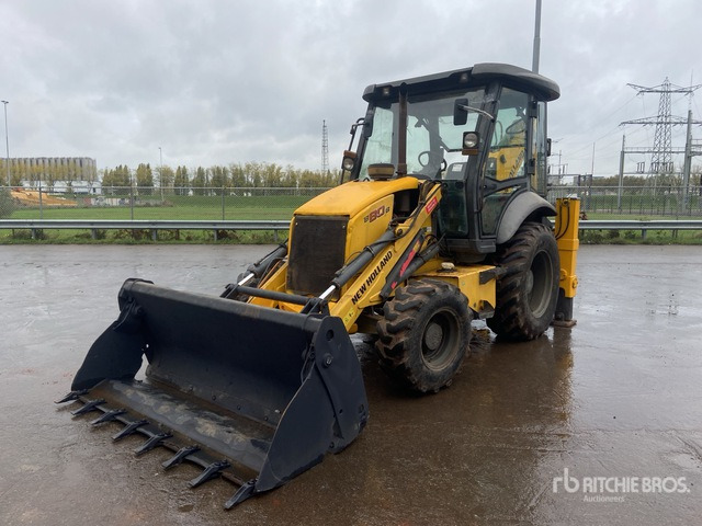 2018 New Holland B80B-SS 4x4 Backhoe Loader - Kotrórakodó: 2 kép. 2018 New Holland B80B-SS 4x4 Backhoe Loader - Kotrórakodó: 2 kép.