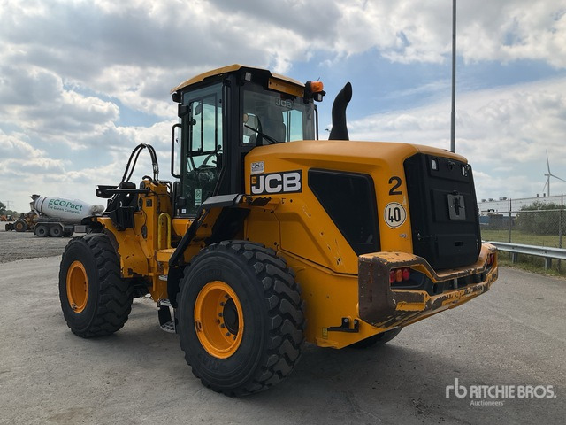 2019 JCB 437 HT T4F Wheel Loader - Gumikerekes homlokrakodó: 4 kép. 2019 JCB 437 HT T4F Wheel Loader - Gumikerekes homlokrakodó: 4 kép.