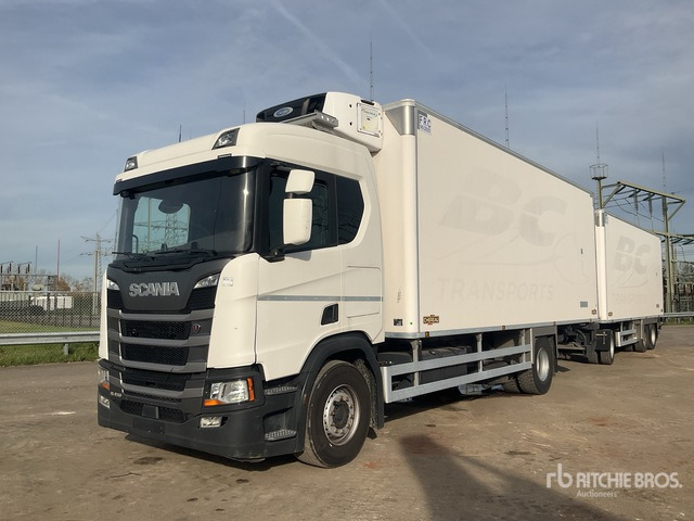 2019 Scania R450 4x2 Sleeper Refrigerated Truck - Hűtős teherautó: 2 kép. 2019 Scania R450 4x2 Sleeper Refrigerated Truck - Hűtős teherautó: 2 kép.
