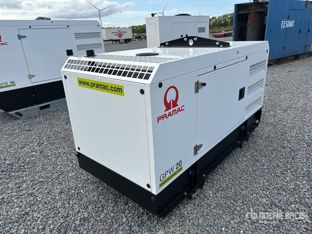 2024 Pramac GPW20P/FS5 20 kVA Skid-Mounted (Unused) Generator Set - Áramfejlesztő: 4 kép. 2024 Pramac GPW20P/FS5 20 kVA Skid-Mounted (Unused) Generator Set - Áramfejlesztő: 4 kép.