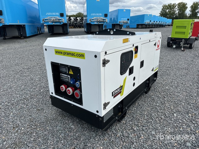 2024 Pramac GPW20P/FS5 20 kVA Skid-Mounted (Unused) Generator Set - Áramfejlesztő: 2 kép. 2024 Pramac GPW20P/FS5 20 kVA Skid-Mounted (Unused) Generator Set - Áramfejlesztő: 2 kép.