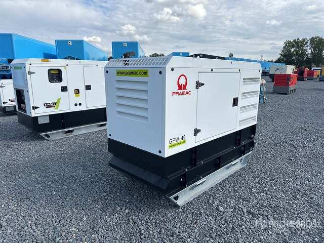 2024 Pramac GPW45Y/FS5 45 kVA Skid-Mounted (Unused) Generator Set - Áramfejlesztő: 4 kép. 2024 Pramac GPW45Y/FS5 45 kVA Skid-Mounted (Unused) Generator Set - Áramfejlesztő: 4 kép.