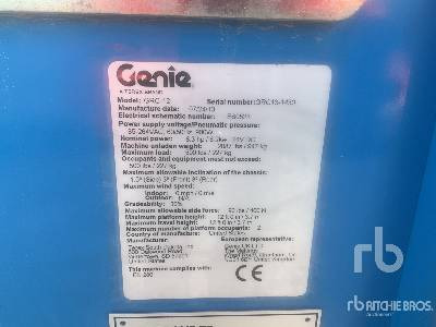 GENIE GRC-12 - Személyemelő: 5 kép. GENIE GRC-12 - Személyemelő: 5 kép.