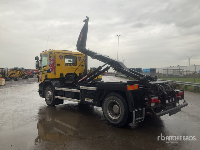 Scania P230 Container Truck - Horgos rakodó teherautó: 3 kép. Scania P230 Container Truck - Horgos rakodó teherautó: 3 kép.