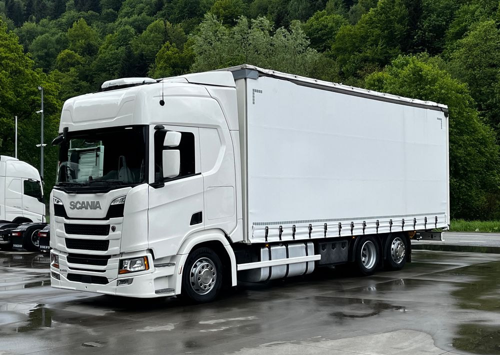 Scania R410 // 2018 Rok 6x2 // Retarder // Automat // Led // Navi // 77 // - Ponyvás teherautó: 1 kép. Scania R410 // 2018 Rok 6x2 // Retarder // Automat // Led // Navi // 77 // - Ponyvás teherautó: 1 kép.