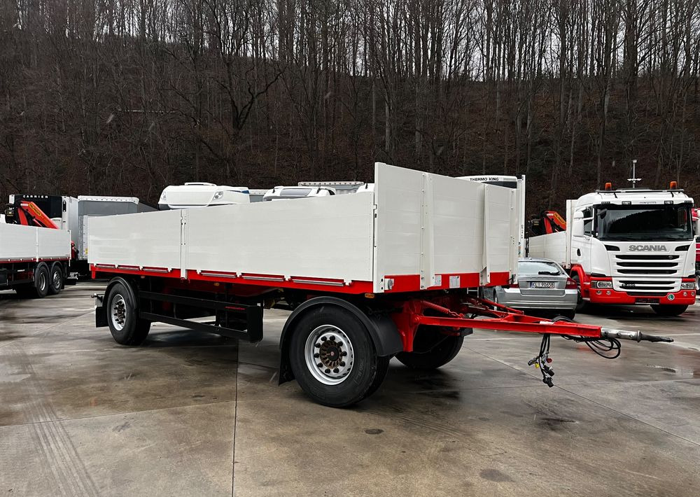 Schwarzmuller Przyczepa Burtowa // 2011 Rok // Burty 80 // Osie SAF // 6.80x2.49 // Jak nowa !!! - Platós pótkocsi: 2 kép. Schwarzmuller Przyczepa Burtowa // 2011 Rok // Burty 80 // Osie SAF // 6.80x2.49 // Jak nowa !!! - Platós pótkocsi: 2 kép.