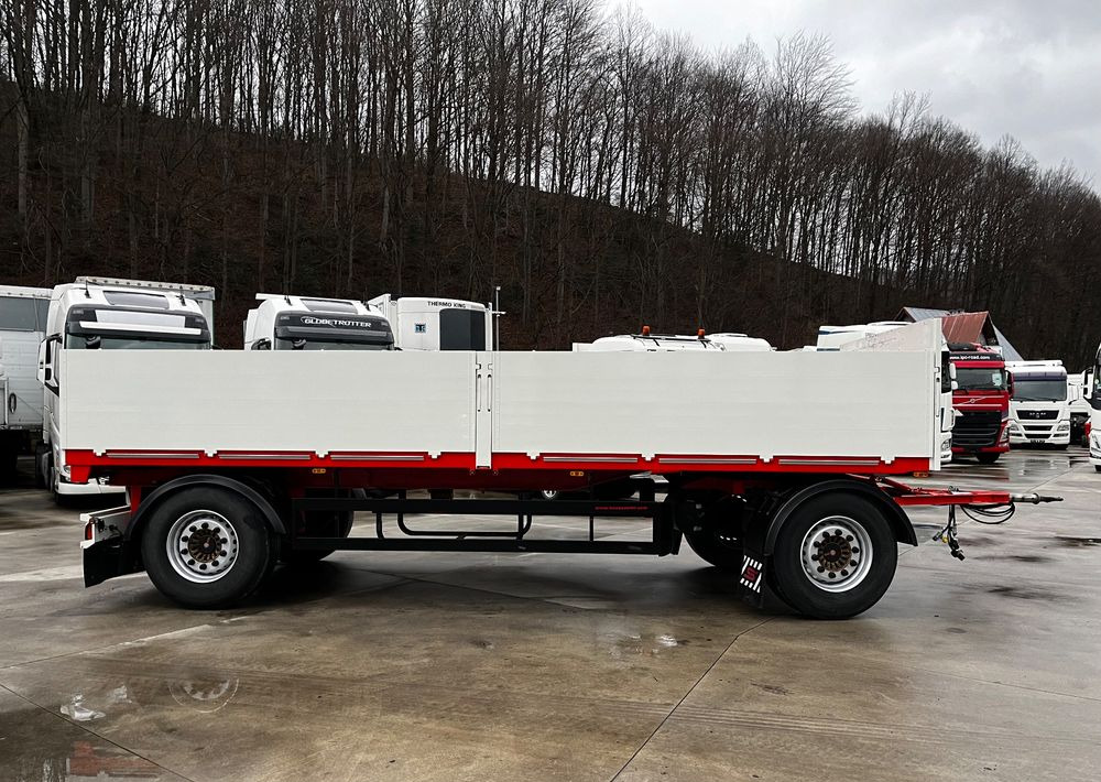 Schwarzmuller Przyczepa Burtowa // 2011 Rok // Burty 80 // Osie SAF // 6.80x2.49 // Jak nowa !!! - Platós pótkocsi: 4 kép. Schwarzmuller Przyczepa Burtowa // 2011 Rok // Burty 80 // Osie SAF // 6.80x2.49 // Jak nowa !!! - Platós pótkocsi: 4 kép.