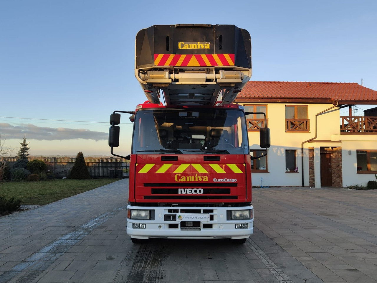 Iveco EuroCargo 130 130E24 Drabina 30m Camiva Epas 30 Wóz strażacki - Tűzoltóautó: 2 kép. Iveco EuroCargo 130 130E24 Drabina 30m Camiva Epas 30 Wóz strażacki - Tűzoltóautó: 2 kép.