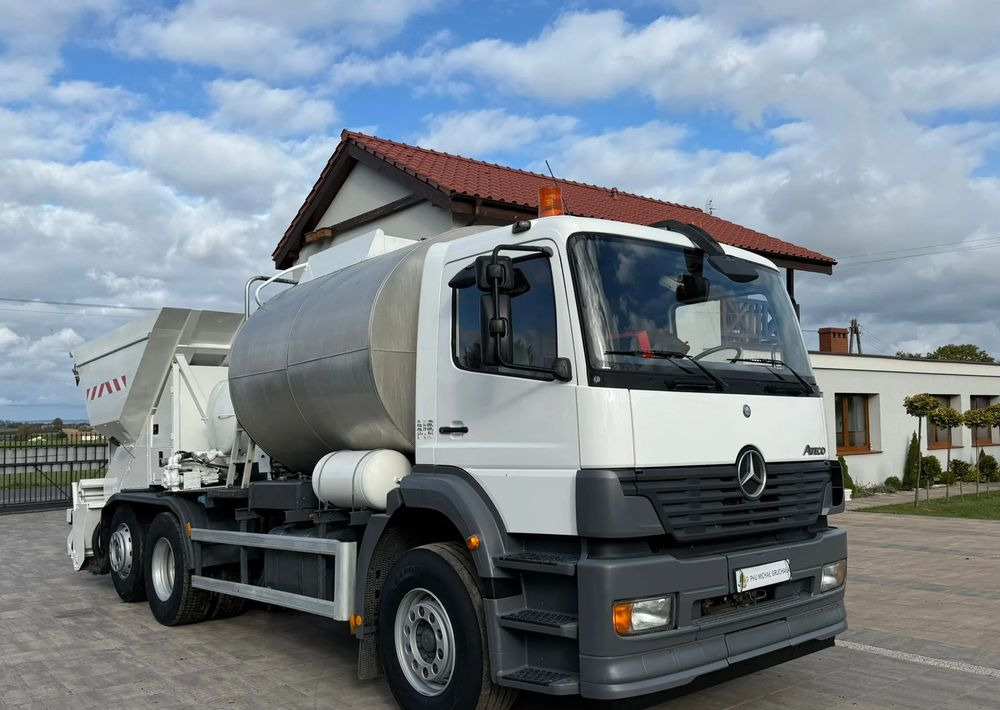 Mercedes-Benz Atego 2533 - Szemetesautó: 1 kép. Mercedes-Benz Atego 2533 - Szemetesautó: 1 kép.
