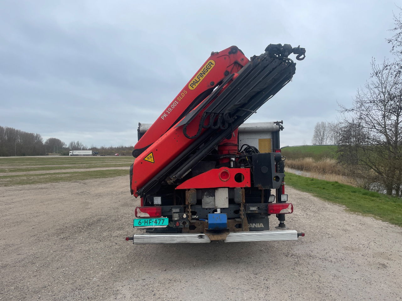 Scania R480 with Palfinger PK 19.001 SLD crane - Platós teherautó: 4 kép. Scania R480 with Palfinger PK 19.001 SLD crane - Platós teherautó: 4 kép.