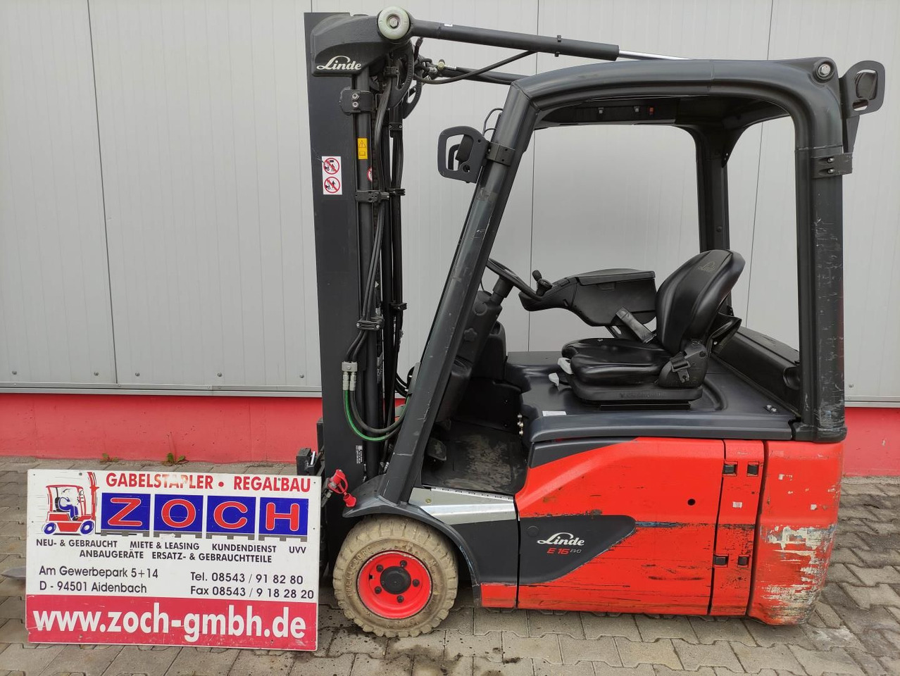 Linde E16-02-386-EVO - Elektromos targonca: 1 kép. Linde E16-02-386-EVO - Elektromos targonca: 1 kép.