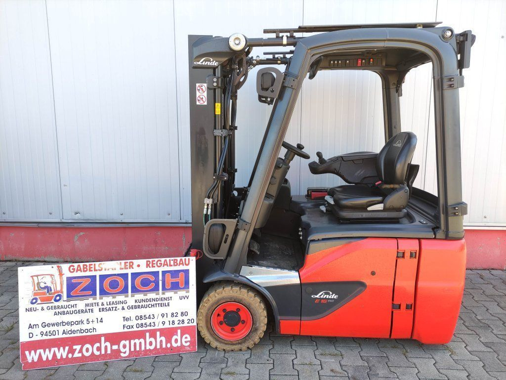 Linde E16C-02-386 EVO - Elektromos targonca: 1 kép. Linde E16C-02-386 EVO - Elektromos targonca: 1 kép.