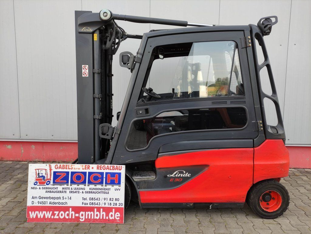 Linde E30L-01-387 - Elektromos targonca: 1 kép. Linde E30L-01-387 - Elektromos targonca: 1 kép.