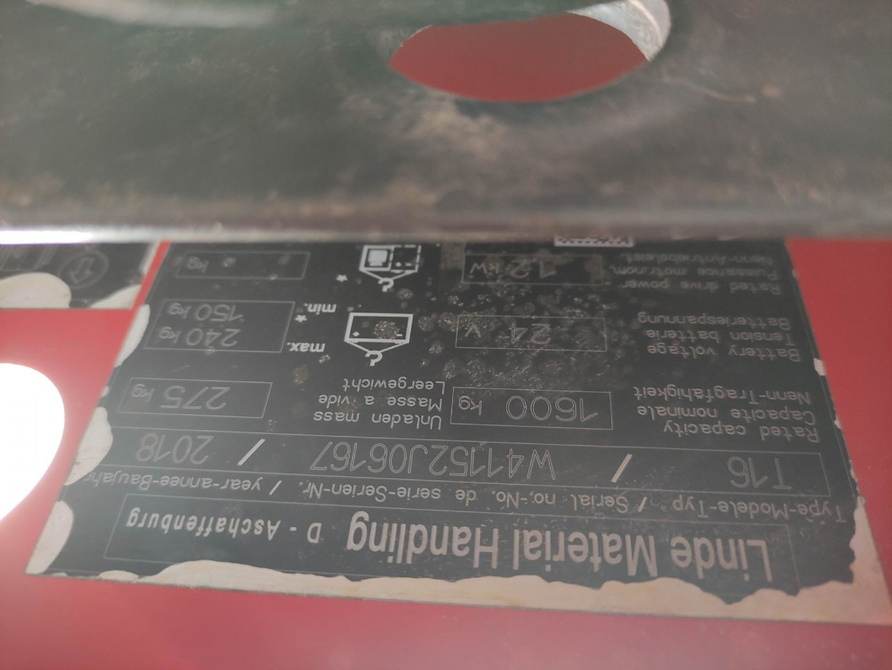 Linde T16-1152 - Kézi raklapemelő: 5 kép. Linde T16-1152 - Kézi raklapemelő: 5 kép.