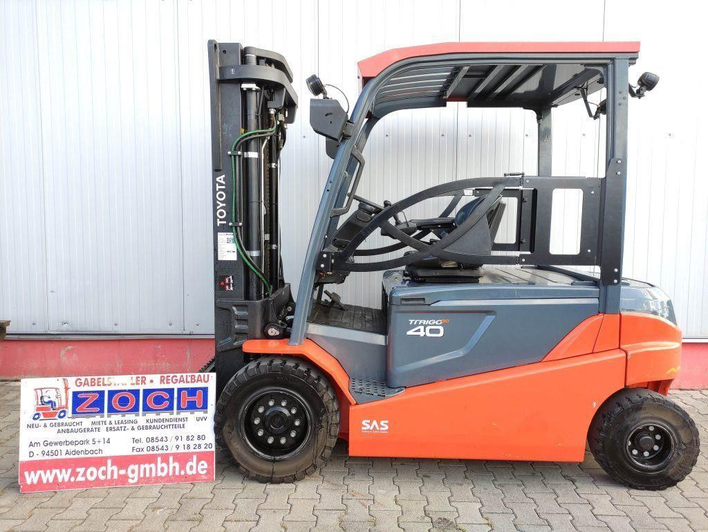 Toyota 8FBMT40 - Elektromos targonca: 1 kép. Toyota 8FBMT40 - Elektromos targonca: 1 kép.