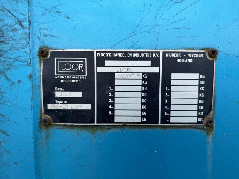 Floor FLO 12 202A 2 ASSEN, LAADKLEP. - Félpótkocsi dobozos: 3 kép. Floor FLO 12 202A 2 ASSEN, LAADKLEP. - Félpótkocsi dobozos: 3 kép.