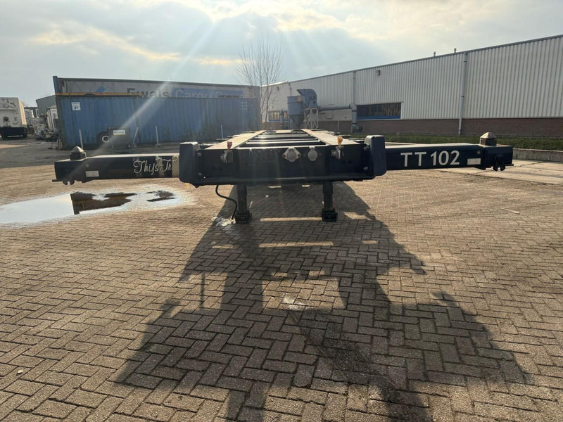 Kögel PORT 40 SIMPLEX 20 CONTAINER CHASSIS, NL TRAILER, 2020 - Félpótkocsi cserefelépítményes: 3 kép. Kögel PORT 40 SIMPLEX 20 CONTAINER CHASSIS, NL TRAILER, 2020 - Félpótkocsi cserefelépítményes: 3 kép.