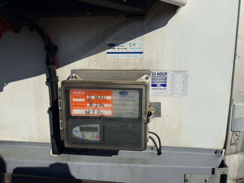 Félpótkocsi hűtős Kögel SVA 24 STANDARD NL FRIGO TRAILER, APK 13-11-2025, CARRIER.: 16 kép.