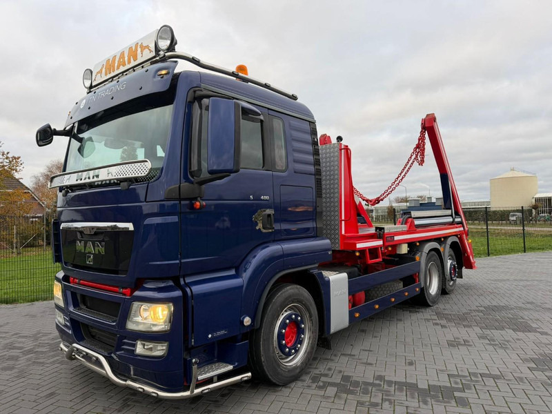 MAN 28.480 PORTAAL ARM, BLAD LUCHT, RETARDER, 6X2. - Konténerszállító: 4 kép. MAN 28.480 PORTAAL ARM, BLAD LUCHT, RETARDER, 6X2. - Konténerszállító: 4 kép.