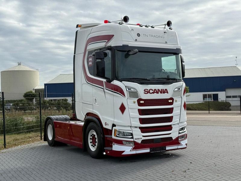 Scania 500S NGS FULL AIR, RETARDER, 2 TANKS, EURO 6D, PERFECT CONDITION. - Nyergesvontató: 1 kép. Scania 500S NGS FULL AIR, RETARDER, 2 TANKS, EURO 6D, PERFECT CONDITION. - Nyergesvontató: 1 kép.