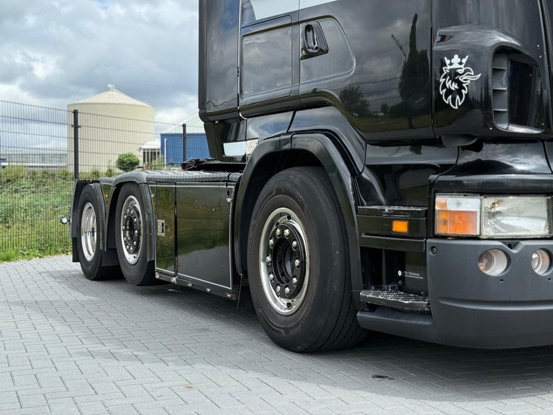 Scania R500 STEERING PUSHER, LEATHER, RETARDER, OPEN EXHAUST. - Nyergesvontató: 4 kép. Scania R500 STEERING PUSHER, LEATHER, RETARDER, OPEN EXHAUST. - Nyergesvontató: 4 kép.