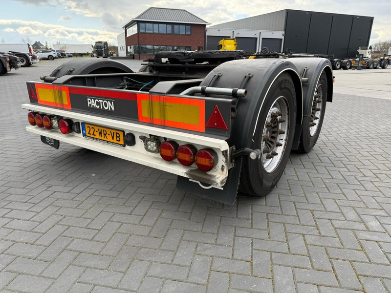 Pacton DXX.218 DOLLY, LZV, LIFT AXLE, 2017, DRAAIKRANS. - Dolly pótkocsi: 5 kép. Pacton DXX.218 DOLLY, LZV, LIFT AXLE, 2017, DRAAIKRANS. - Dolly pótkocsi: 5 kép.
