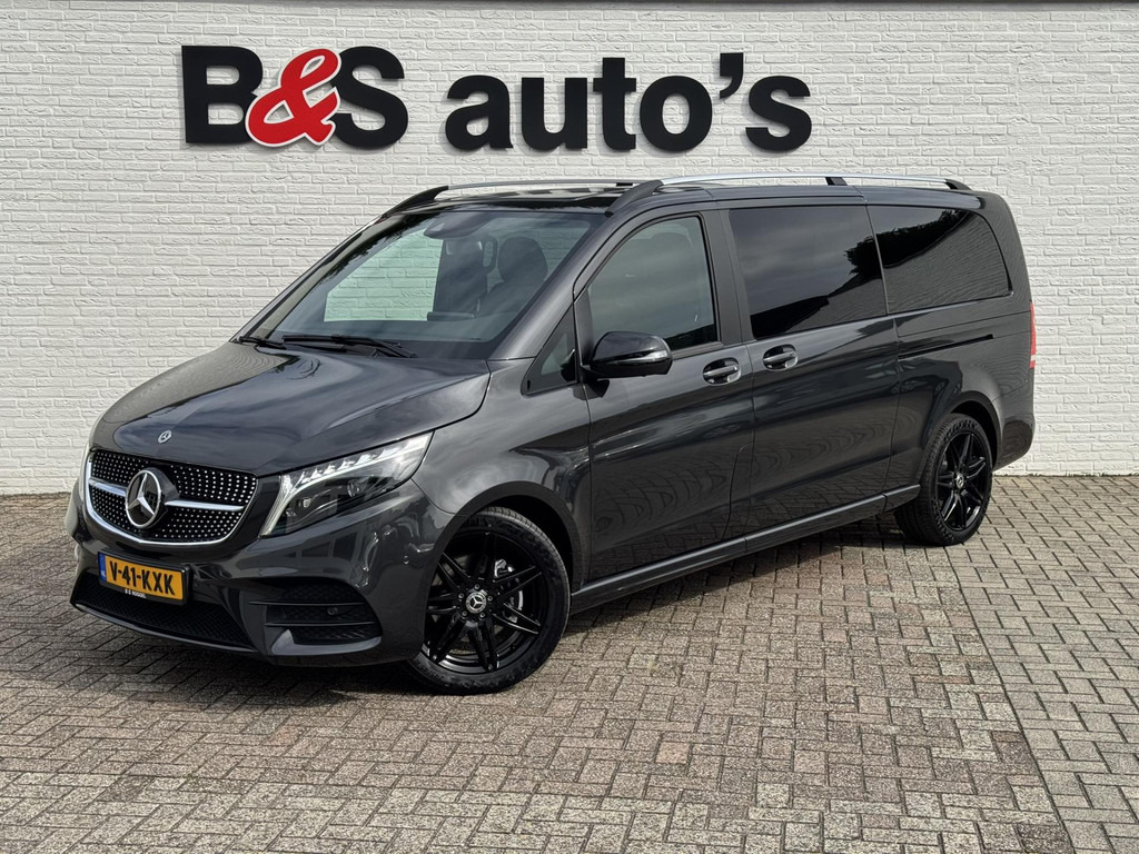 Mercedes-Benz V-Klasse-300d L3 Avantgarde AMG 360 Camera Burmester Groot scherm Adaptieve cruise - Duplakabinos kisteherautó: 1 kép. Mercedes-Benz V-Klasse-300d L3 Avantgarde AMG 360 Camera Burmester Groot scherm Adaptieve cruise - Duplakabinos kisteherautó: 1 kép.