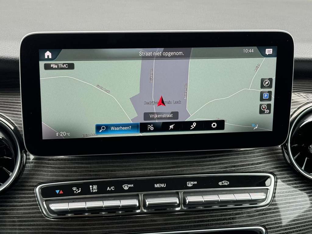 Duplakabinos kisteherautó Mercedes-Benz V-Klasse-300d Lang DC 9G Avantgarde Leder Elektrische klep 2x Schuifdeur Trekhaak afneembaar: 19 kép.