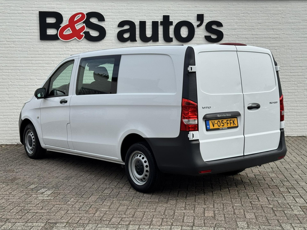 Mercedes-Benz Vito-110 Dubbele Cabine Facelift Comfort Leder stuurwiel Airco Radio+media - Duplakabinos kisteherautó: 5 kép. Mercedes-Benz Vito-110 Dubbele Cabine Facelift Comfort Leder stuurwiel Airco Radio+media - Duplakabinos kisteherautó: 5 kép.