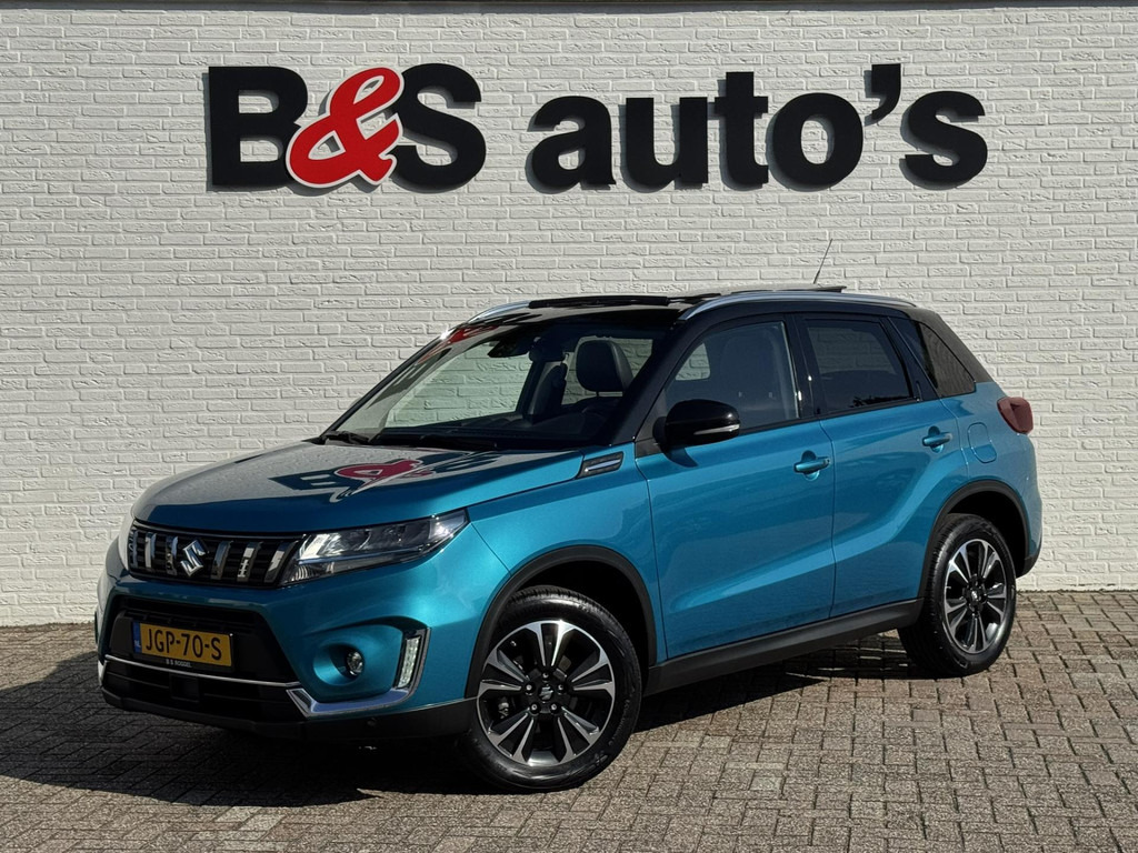Suzuki Vitara-1.5 Hybrid Style Automaat Adaptive cruise Climate control Full LED Panoramadak Achteruitrijcamera Apple / Android - Terepjáró/ SUV: 1 kép. Suzuki Vitara-1.5 Hybrid Style Automaat Adaptive cruise Climate control Full LED Panoramadak Achteruitrijcamera Apple / Android - Terepjáró/ SUV: 1 kép.