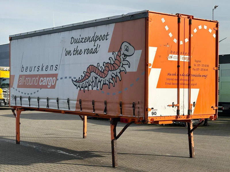 Krone BDF Schuifzeil/Dak Wissellaadbak - Tengeri konténer: 2 kép. Krone BDF Schuifzeil/Dak Wissellaadbak - Tengeri konténer: 2 kép.