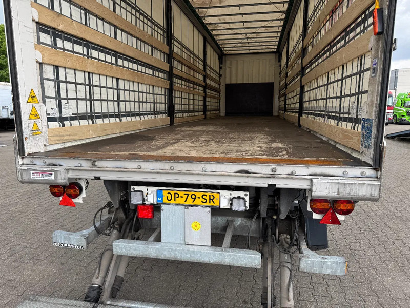 Krone City trailer met schuifzeilen / 2500 Laadklep / Stuur-as / APK - Ponyvás félpótkocsi: 5 kép. Krone City trailer met schuifzeilen / 2500 Laadklep / Stuur-as / APK - Ponyvás félpótkocsi: 5 kép.