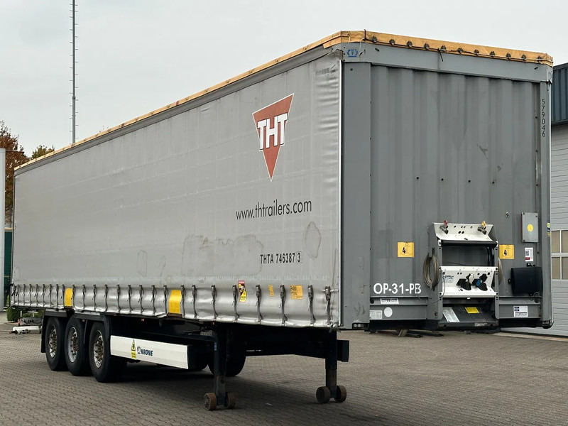 Krone SD Schuifzeil -Dak / SAF-Disc / APK 10-2026! - Ponyvás félpótkocsi: 4 kép. Krone SD Schuifzeil -Dak / SAF-Disc / APK 10-2026! - Ponyvás félpótkocsi: 4 kép.