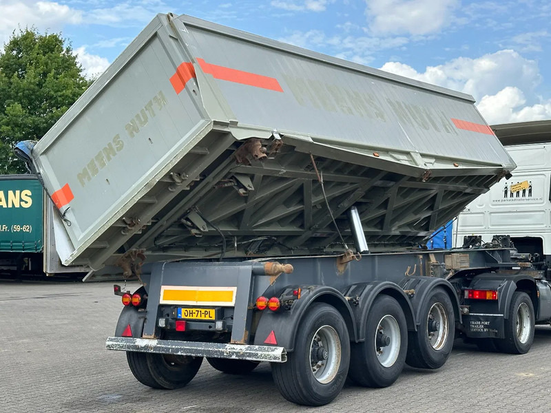 Langendorf 2 Side Tipper / Alu Box 24m3 / Bpw Axles / Lift-Axle - Félpótkocsi billenőplatós: 2 kép. Langendorf 2 Side Tipper / Alu Box 24m3 / Bpw Axles / Lift-Axle - Félpótkocsi billenőplatós: 2 kép.