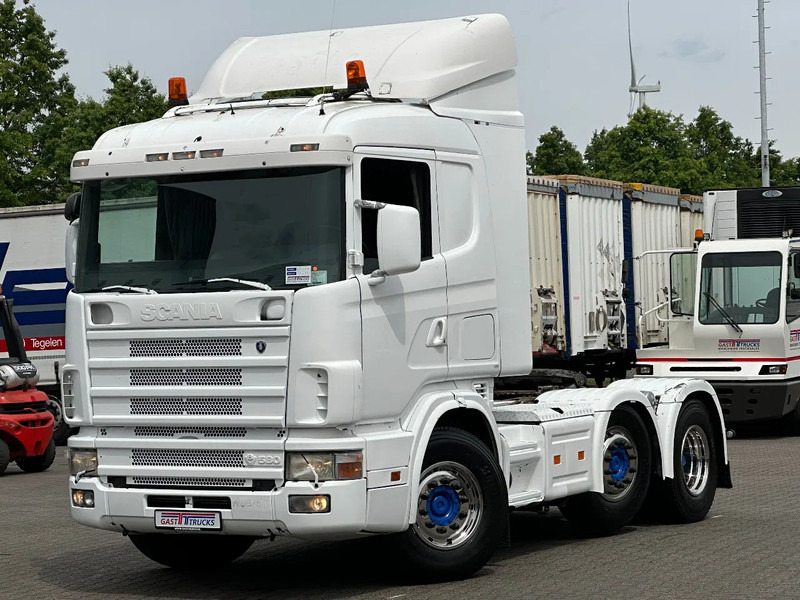 Scania R164-580 V8 6x2/4 Manual + Retarder 605 Tkm! - Nyergesvontató: 1 kép. Scania R164-580 V8 6x2/4 Manual + Retarder 605 Tkm! - Nyergesvontató: 1 kép.