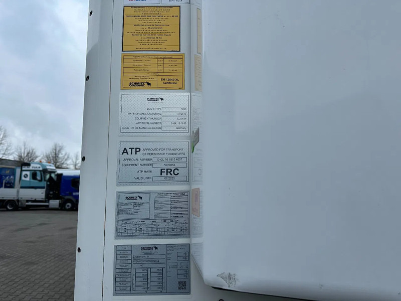 Félpótkocsi hűtős Schmitz Cargobull THERMOKING SLXi Spectrum Multitemp / 7CM Wande / Rotos-Disc / Double Stock / Apk!: 17 kép.