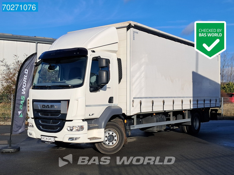DAF LF 290 4X2 16tonner Automatic Ladebordwand ACC Euro 6 - Ponyvás teherautó: 1 kép. DAF LF 290 4X2 16tonner Automatic Ladebordwand ACC Euro 6 - Ponyvás teherautó: 1 kép.